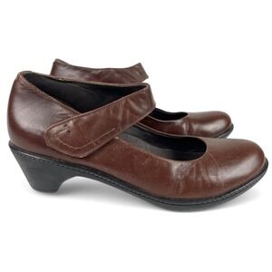 Dansko Chocolate Brown Strap Heels